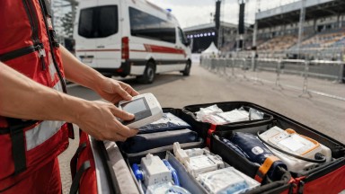 Дежурство скорой на мероприятиях в Горячем Ключе