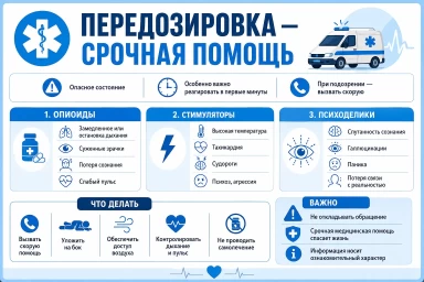 Помощь при передозировке в Горячем Ключе