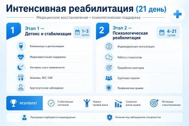 Реабилитация за 21 день в Горячем Ключе